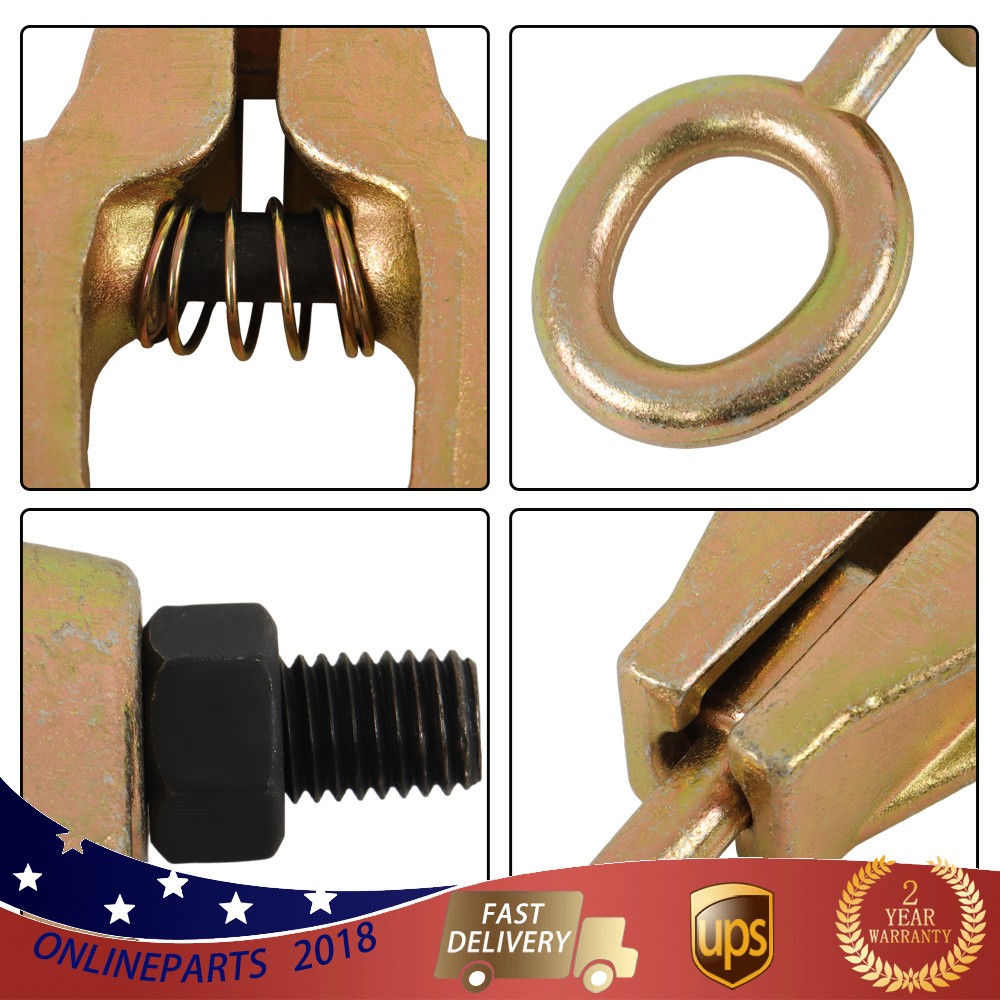 2-Way 5Ton Auto Body Clamp Straight Automatic Self-Tightening Pull Clamp