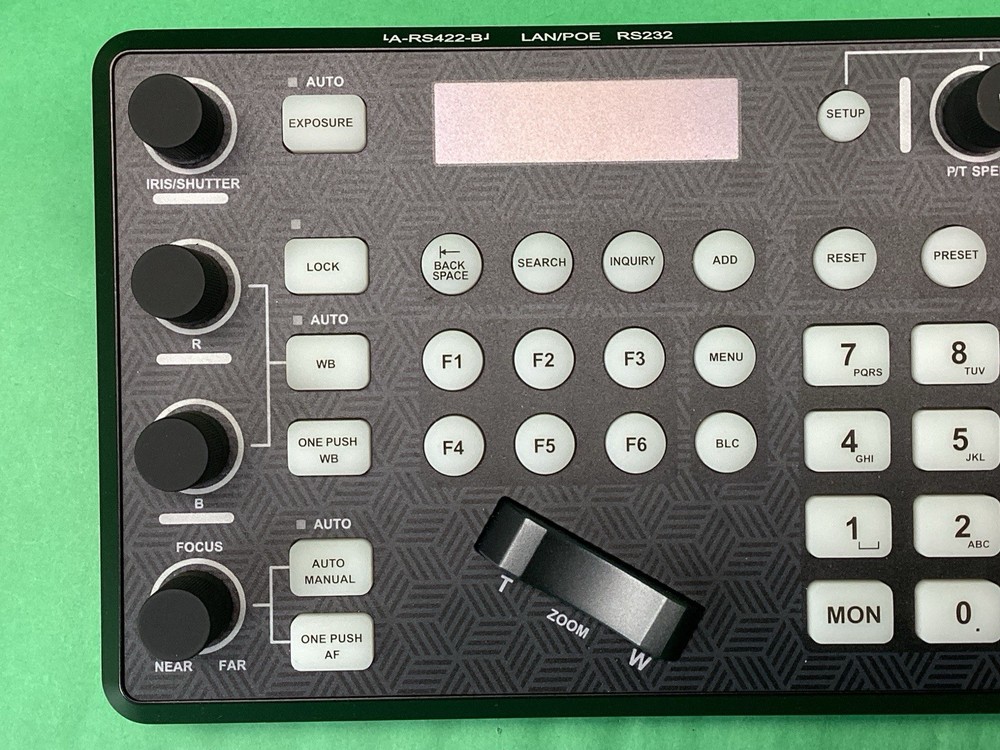 BirdDog BDPTZKEY PTZ Camera Keyboard Controller NDI VISCA - POWERS ON UNTESTED