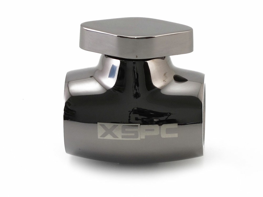 XSPC Ball Valve (Black Chrome) G1/4" Threads