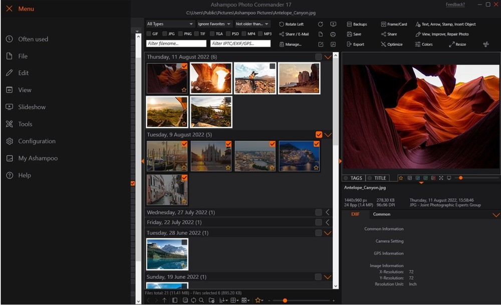 2x Ashampoo Photo Commander 17 - Lifetime for PC [Disc] or [4GB USB].