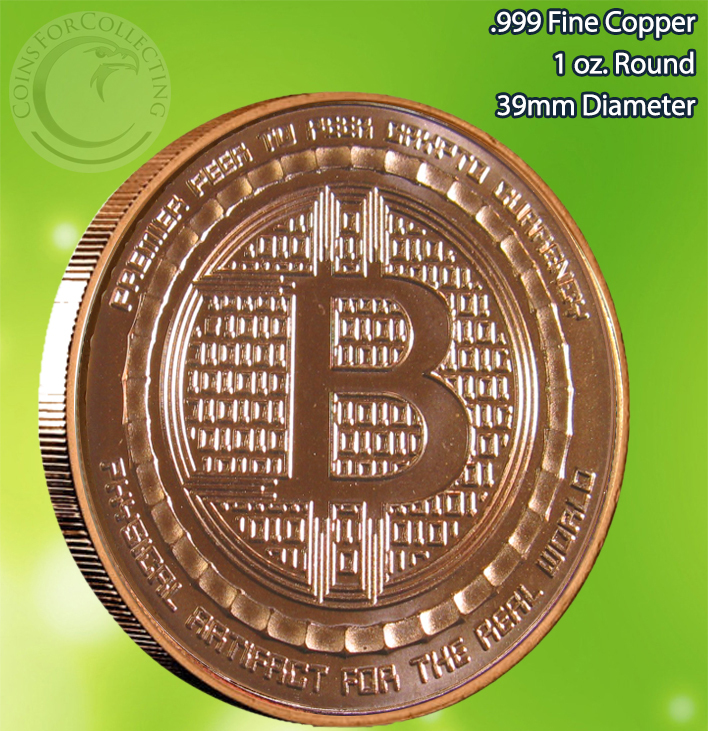 Bitcoin "We Do Not Forget" Copper Round 1 oz .999