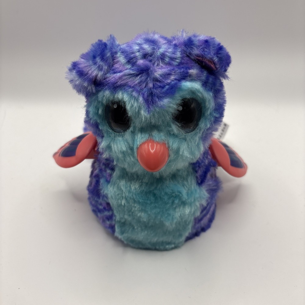 Hatchimals Fabula Forest Tigrette Spin Masters Interactive Cat Blue WORKS