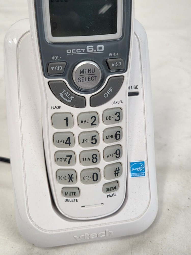 Vtech CS6114 DECT 6.0 1 Handset Cordless Telephone