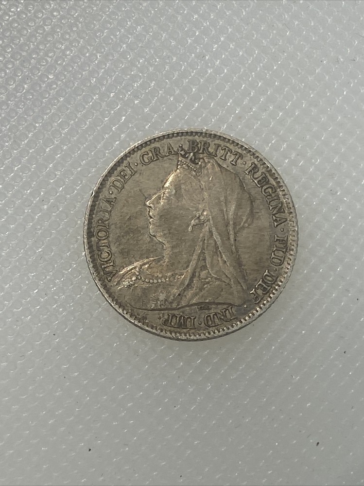 1899 Great Britain 6 Pence AA
