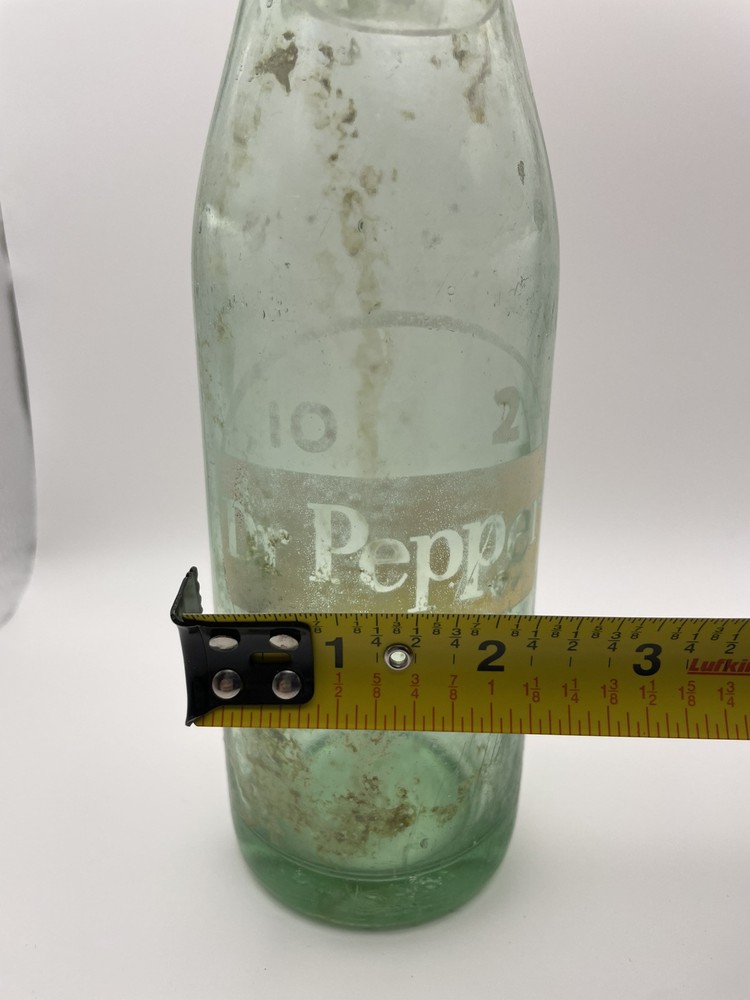 Vintage Dr Pepper Glass Bottle