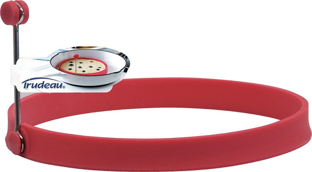 Trudeau Silicone Pancake Ring-Red