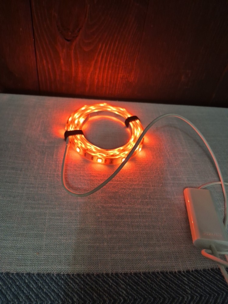 Philips Indoor Light Strip 72993 Flexible w/ Power Adapter