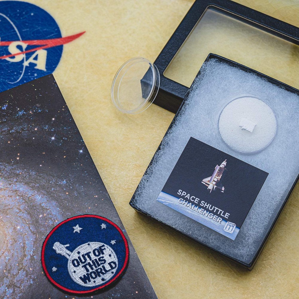 Space Shuttle Challenger - Flown LRSI Tile Fragment