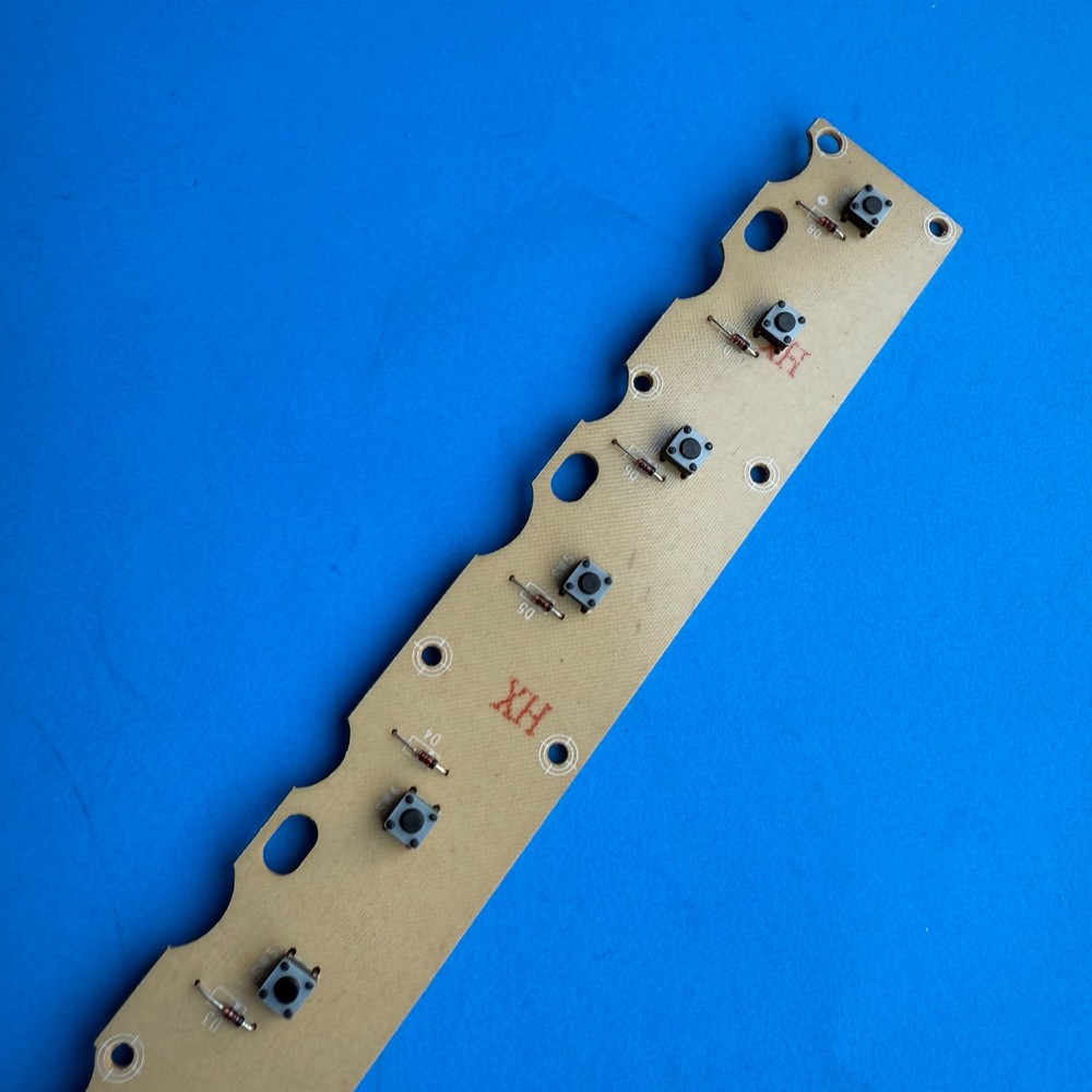 M-AUDIO O2 MIDI Controller Used Part: Control Panel Button PCB Circuit Board