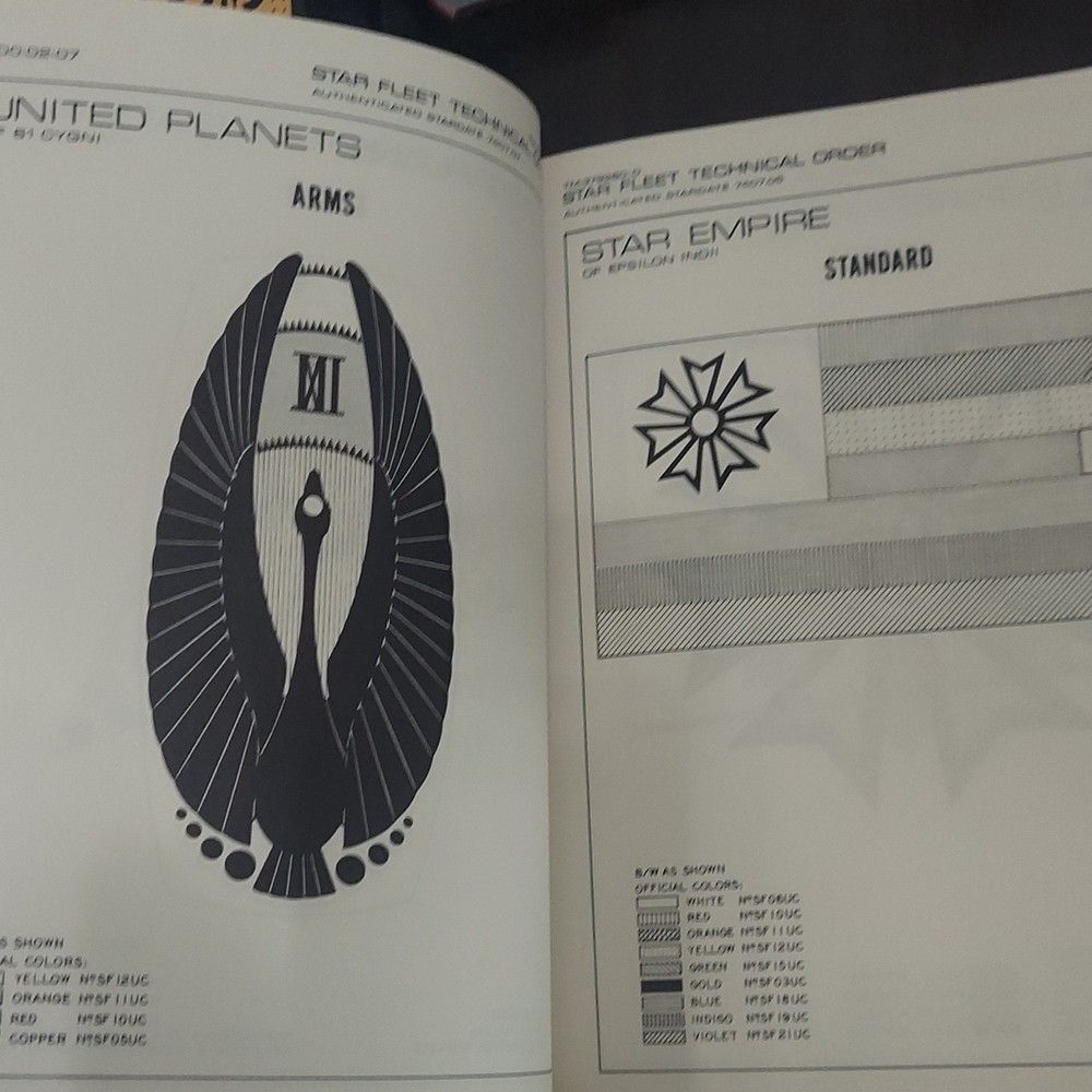 Star Trek Technical Manual Signed The Original Series