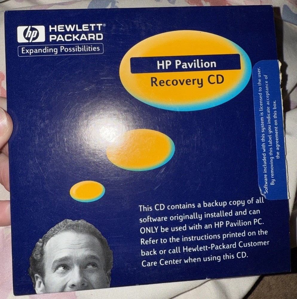 HP Pavilion Recovery CD