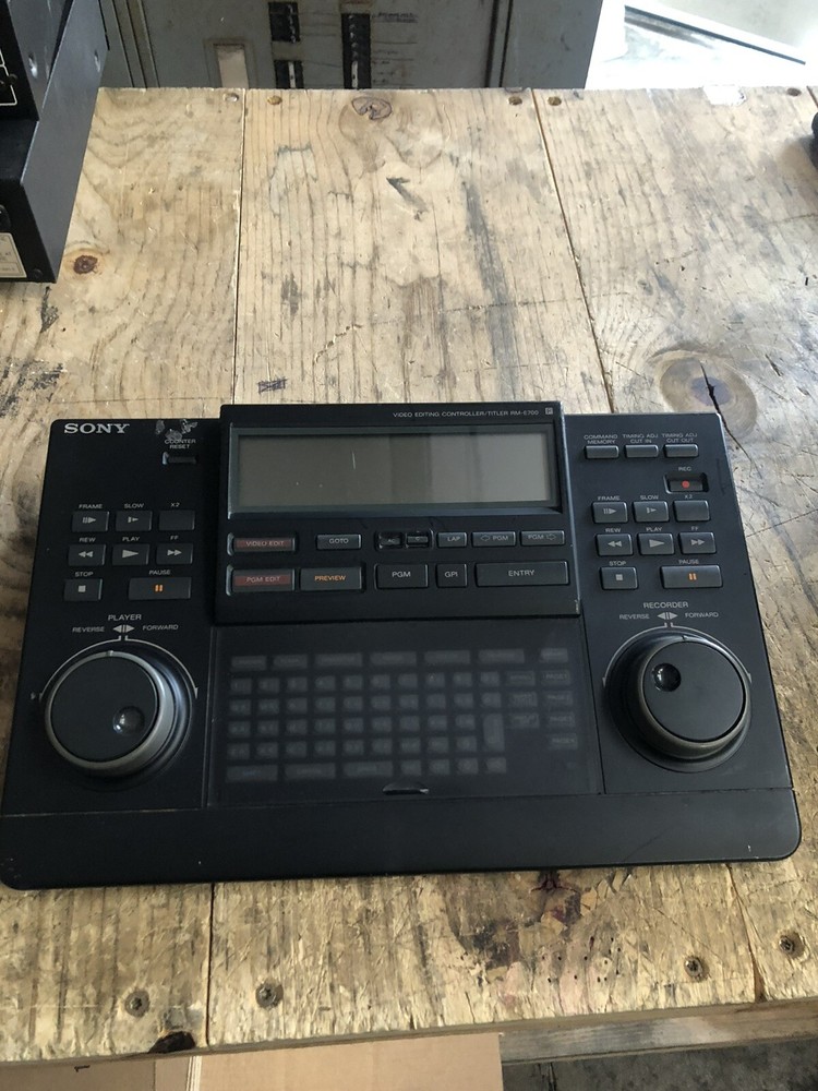 Sony RM-E700 Video Editor/Controller/Titler