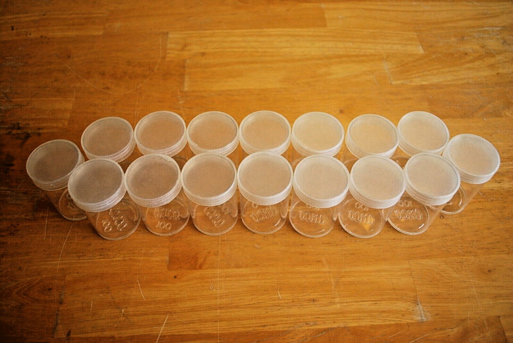 DOLLAR Plastic Coin Tubes (16)