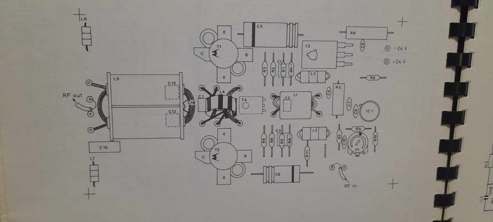 HF LINEAR AMPLIFIER MRF-464 28V