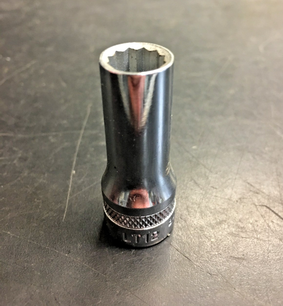 Bonney LT12 3/8" Deep Socket 3/8" DRIVE, 12 Point, USA