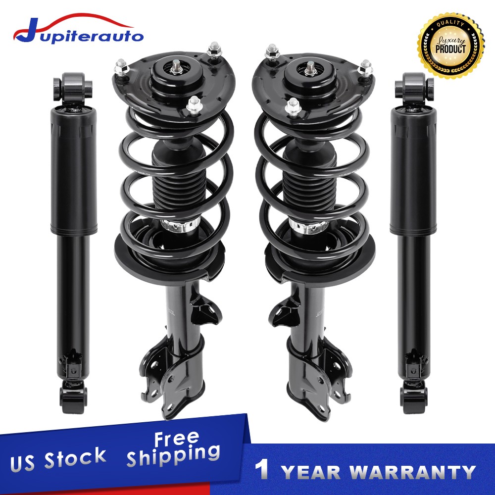4X Front Quick Struts Assembly & Rear Shocks Absorber For 2011-2013 Kia Sorento