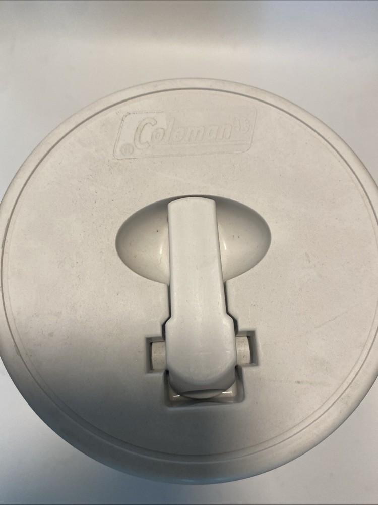 Coleman Jug White Gray Water Container