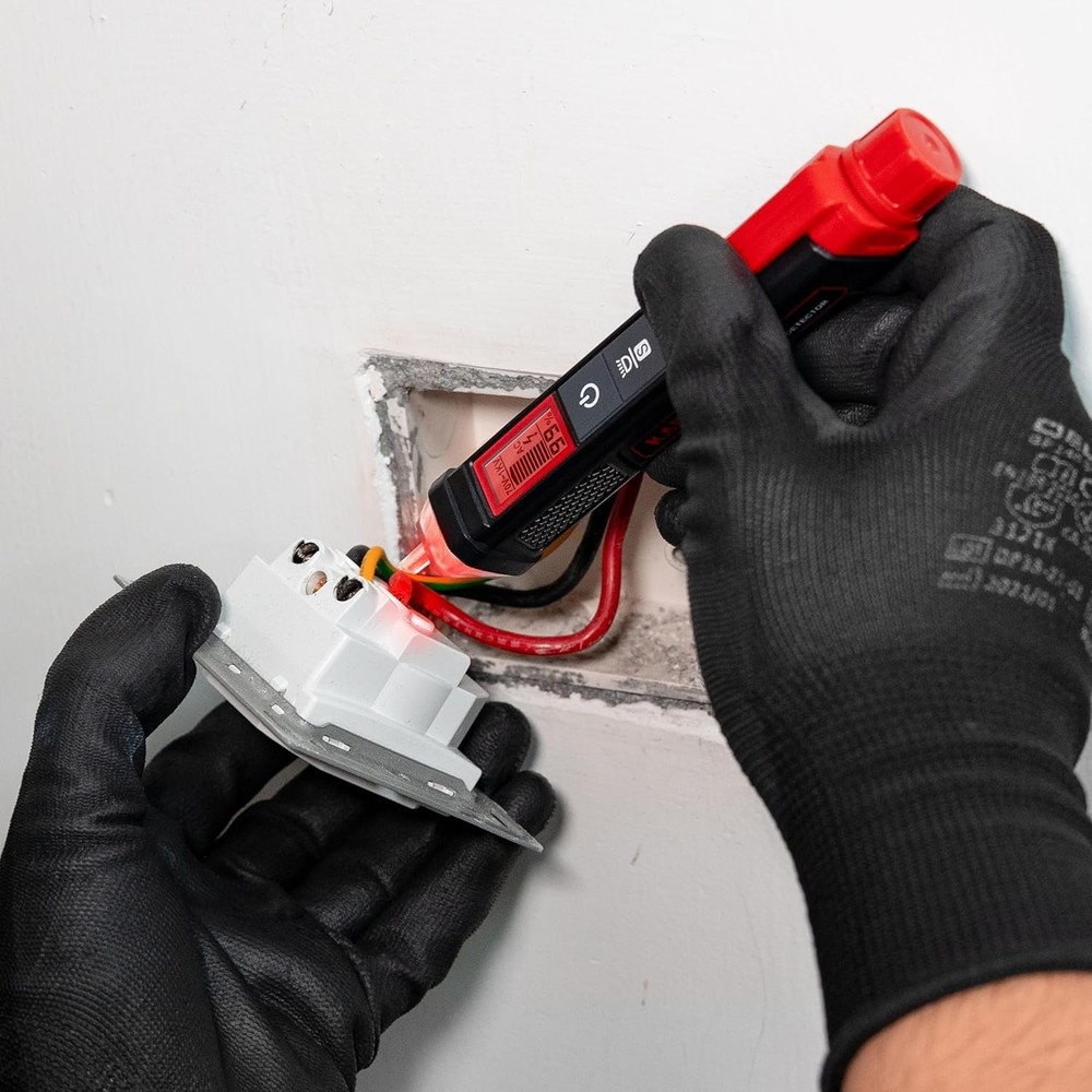 Advanced AC Voltage Tester: Non-Contact Detection, Buzzer Alarm & Compact Design