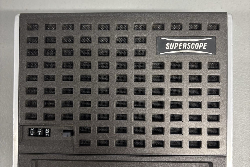 Superscope C-105 Vintage Cassette Deck Recorder Player