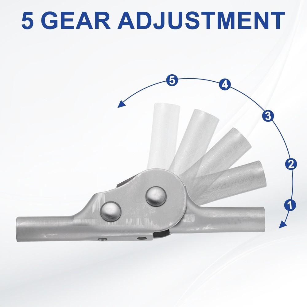 4Pcs Adjustable Sofa Hinge, 90 Degree 5 Gear Support Joint for Sofa