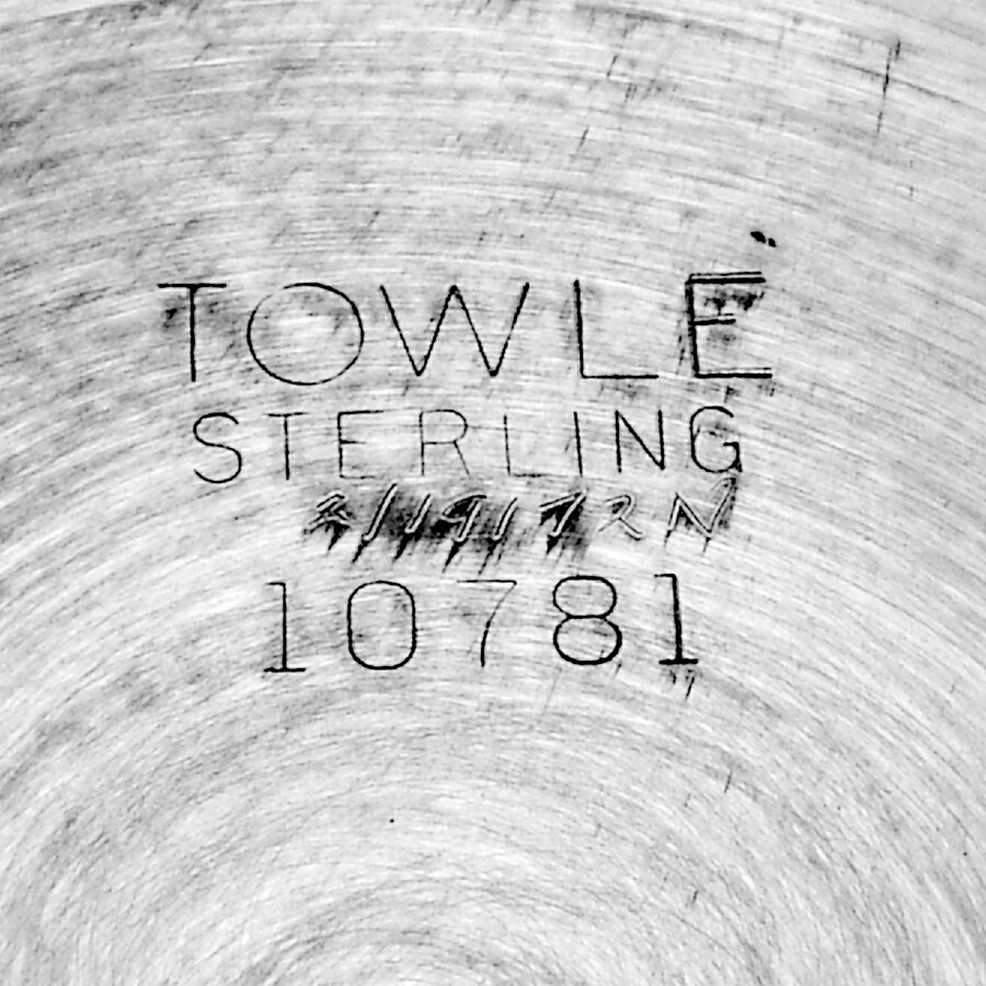 Small Baby Cup Towle Sterling Silver Mono CLC