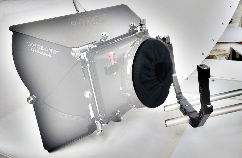 Cinematics universal matte box donut ring cloth ring for different lenses