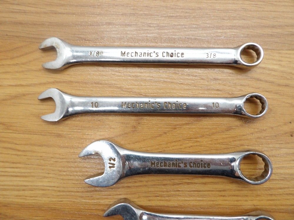 Mechanics Choice 7 PIECE BOXED END WRENCHES SAE & Metric