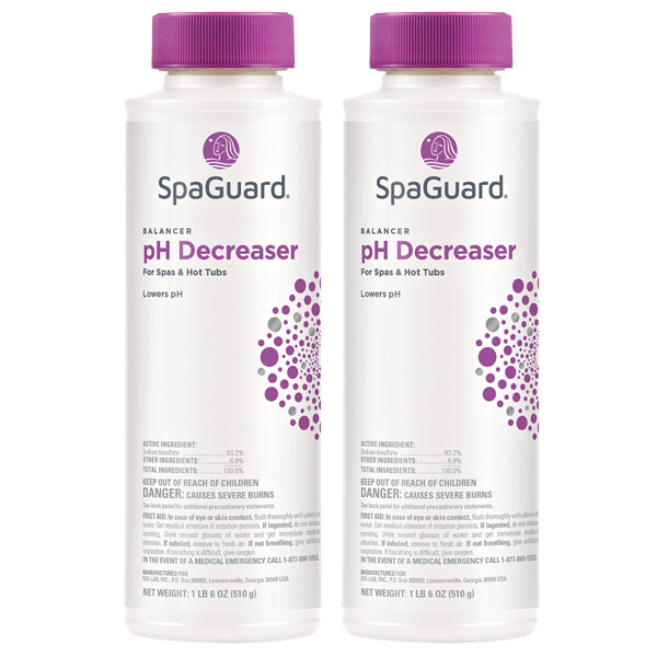 SpaGuard pH Decreaser 22 oz - 2 Pack