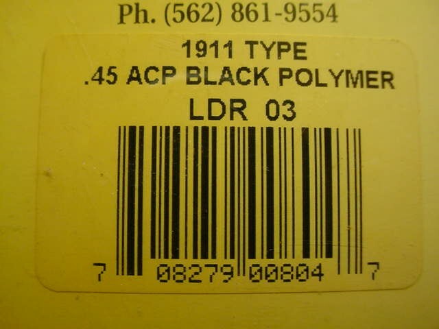 ProMag- #LDR03- 1911 Type Magazine Loader- Black Polymer- New !!