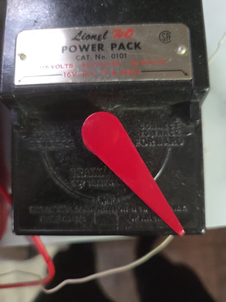 Lionel HO Power Pack Supply Controller Transformer 0101 Train Track 25 Watts