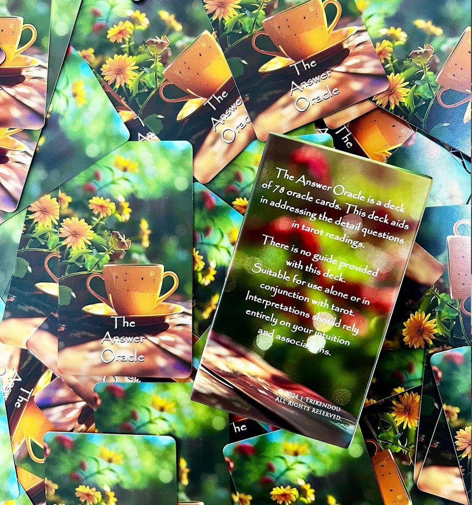 Intuition Oracle Cards Deck, A 78-Card Deck for Clarifying and Single Draws or 3