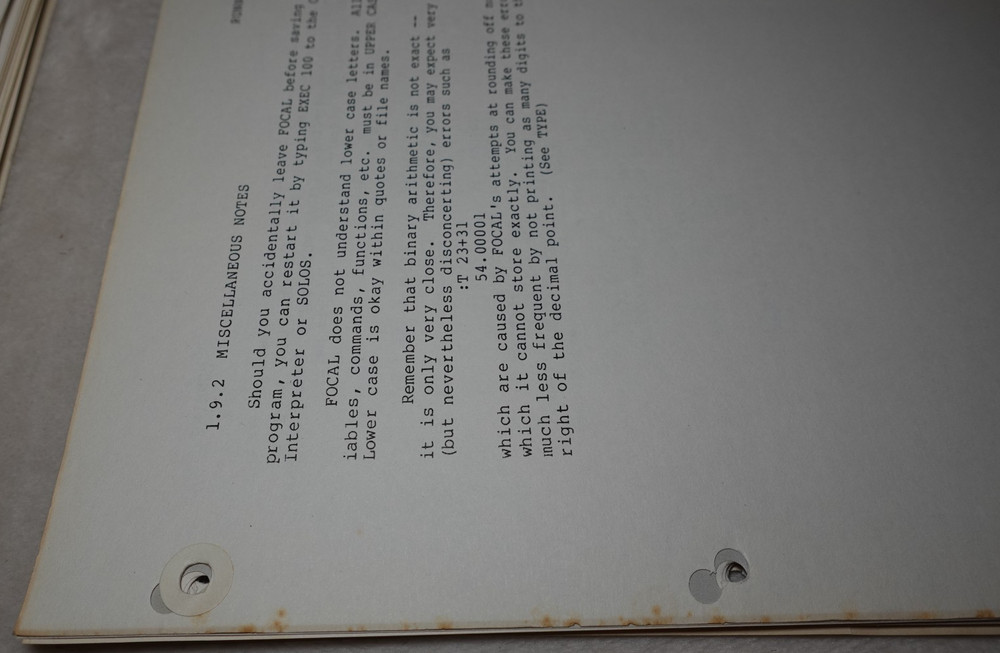 PTDOS 1.4 Processor Technology Disk Operating System 1977 Original User's Guide