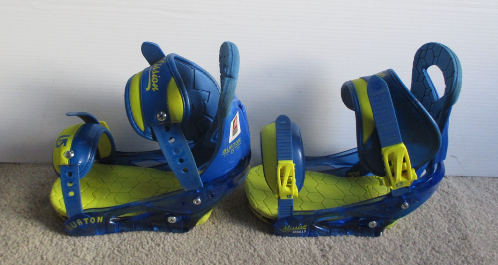Burton Mission Re:Flex Snowboard Bindings Size Small