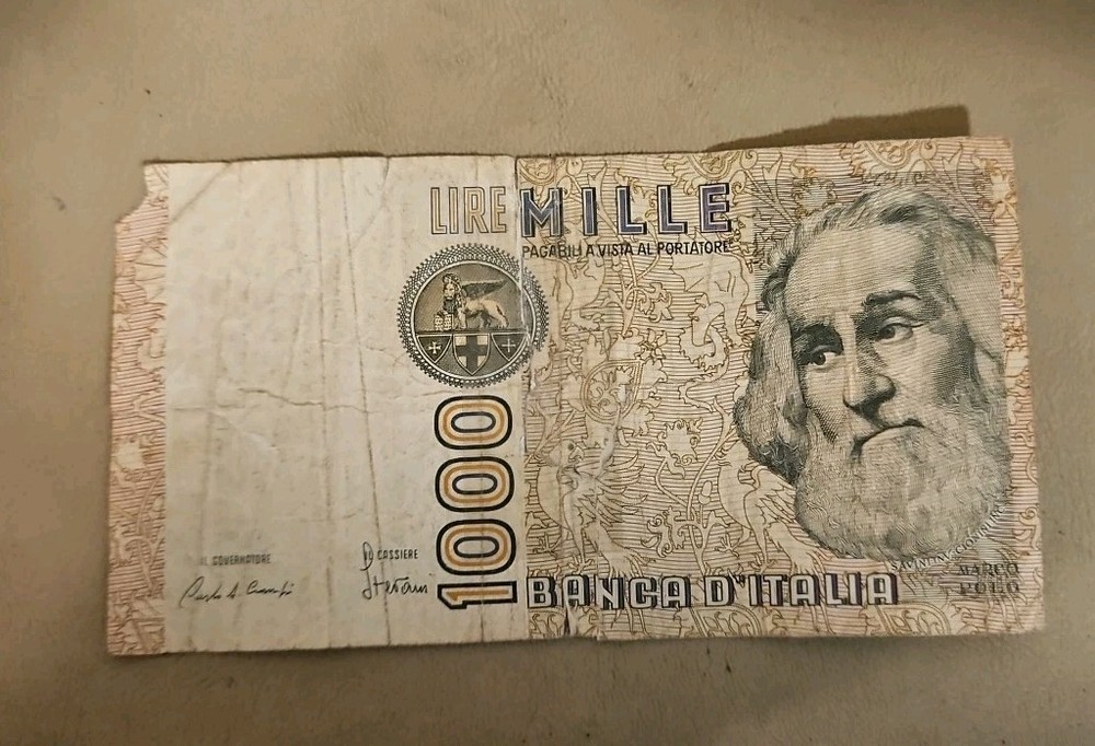 1982 Italy 1000 Lire Note