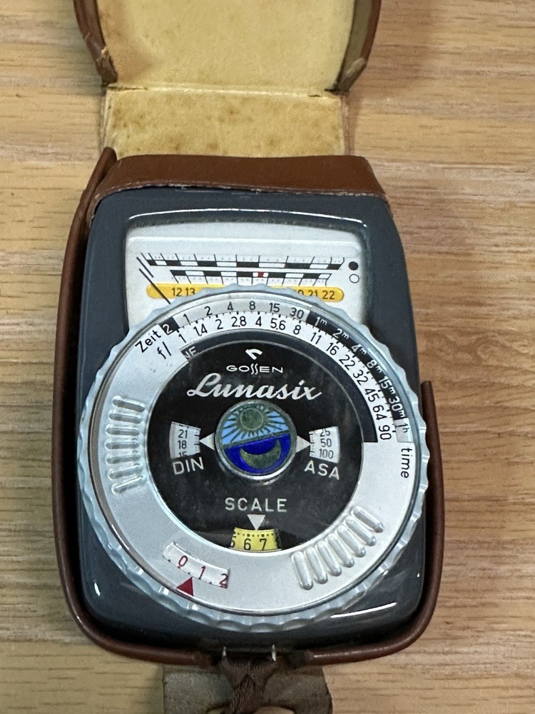 Vintage Gossen Lunasix Light Exposure Meter – Untested