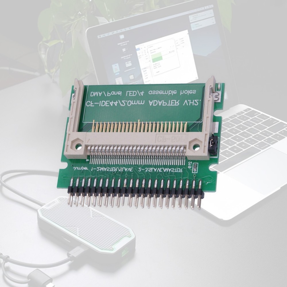 New CF to IDE Adapter Card (44Pin Male) For Windows, for Linux, for DOS System