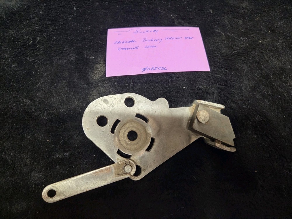 ORIGINAL BUCKLEY INSIDE HANDLE PULL DOWN  ANTQ SLOT MACHINE BUCKLEY #OBICSL
