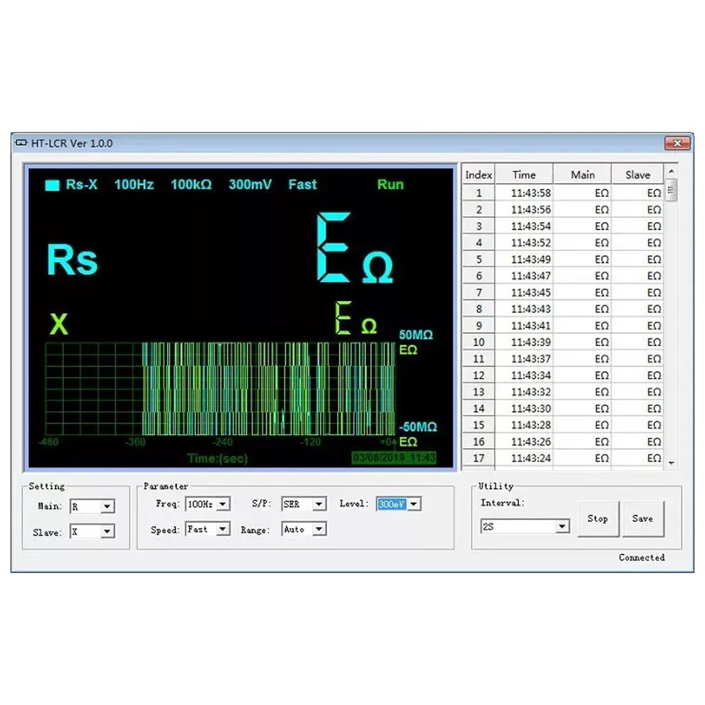 Hantek 1833C Handheld LCR Meter for Inductance Capacitance Resistance Testing