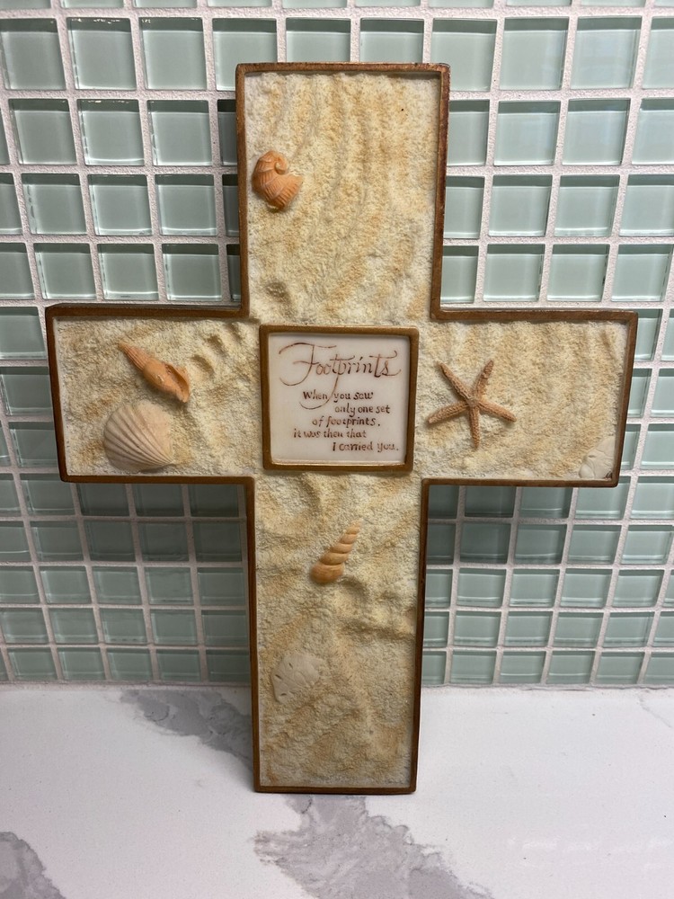 Two Decorative Wall Crosses & Prayer Candle