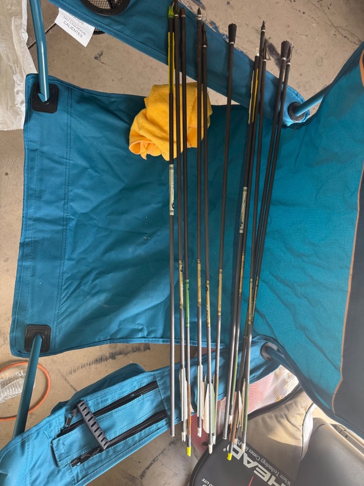 2008 diamond bowtech liberty compound bow with arrows and lances