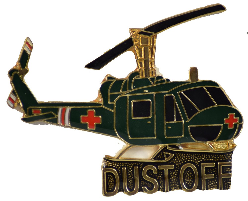 DUST OFF HAT PIN