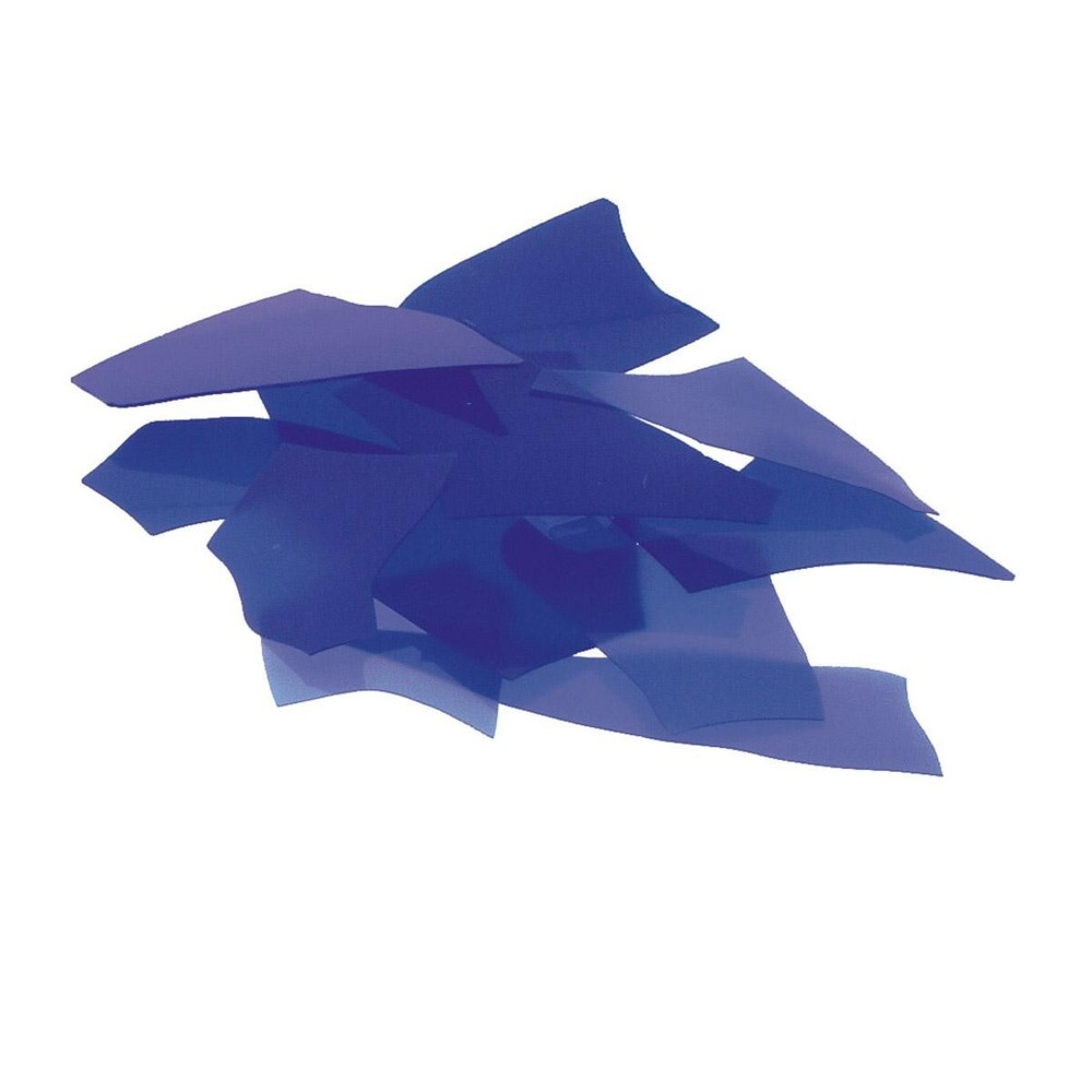 Bullseye Confetti 4OZ. Cobalt Blue 90 COE.