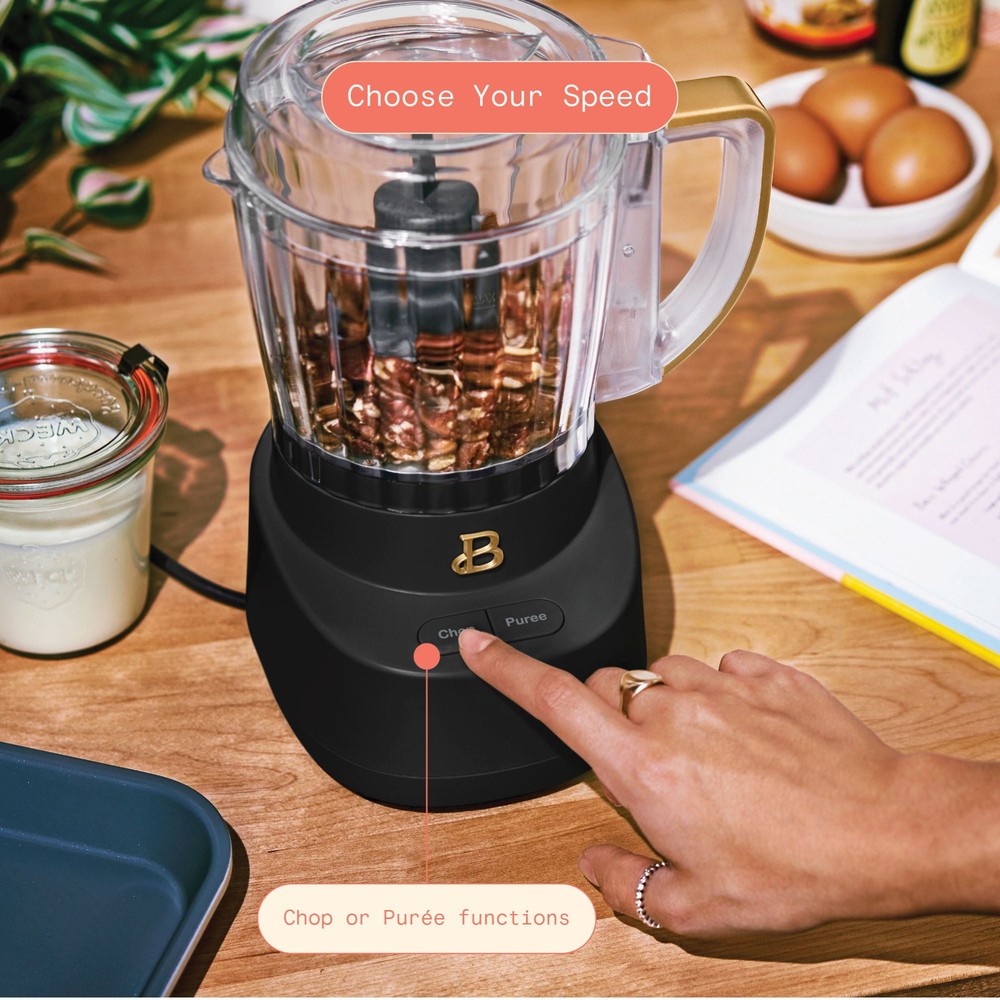 3-Cup Food Chopper, White Icing by