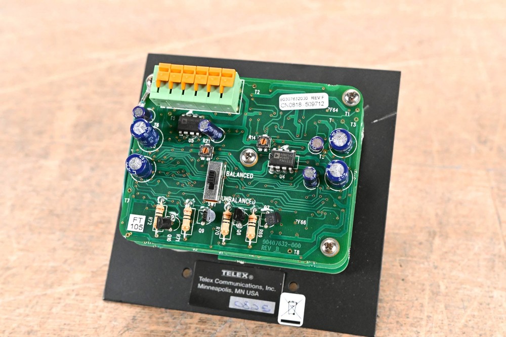 Telex Audiocom WM2000 Wall Mount Intercom Headset Station