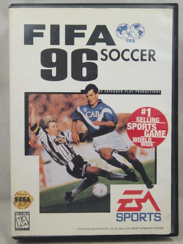 FIFA Soccer 96 Case (SEGA Genesis) Authentic BOX ONLY
