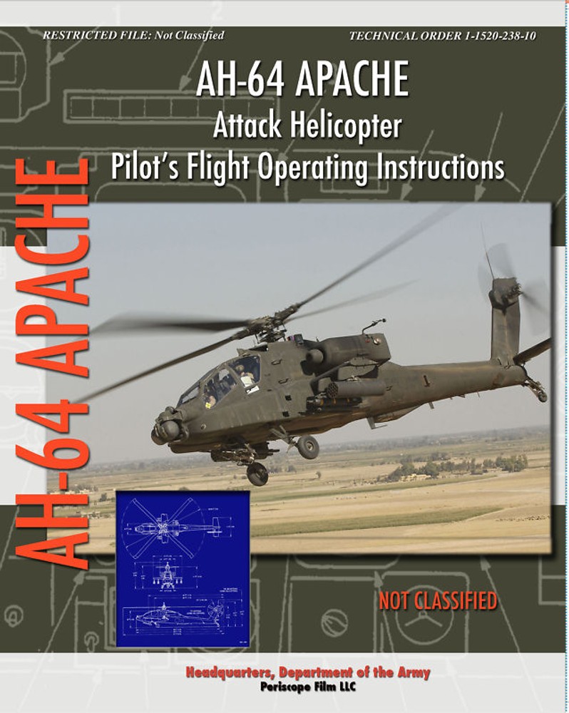 AH-64 APACHE ATTACK HELICOPTER PILOTS MANUAL BOOK