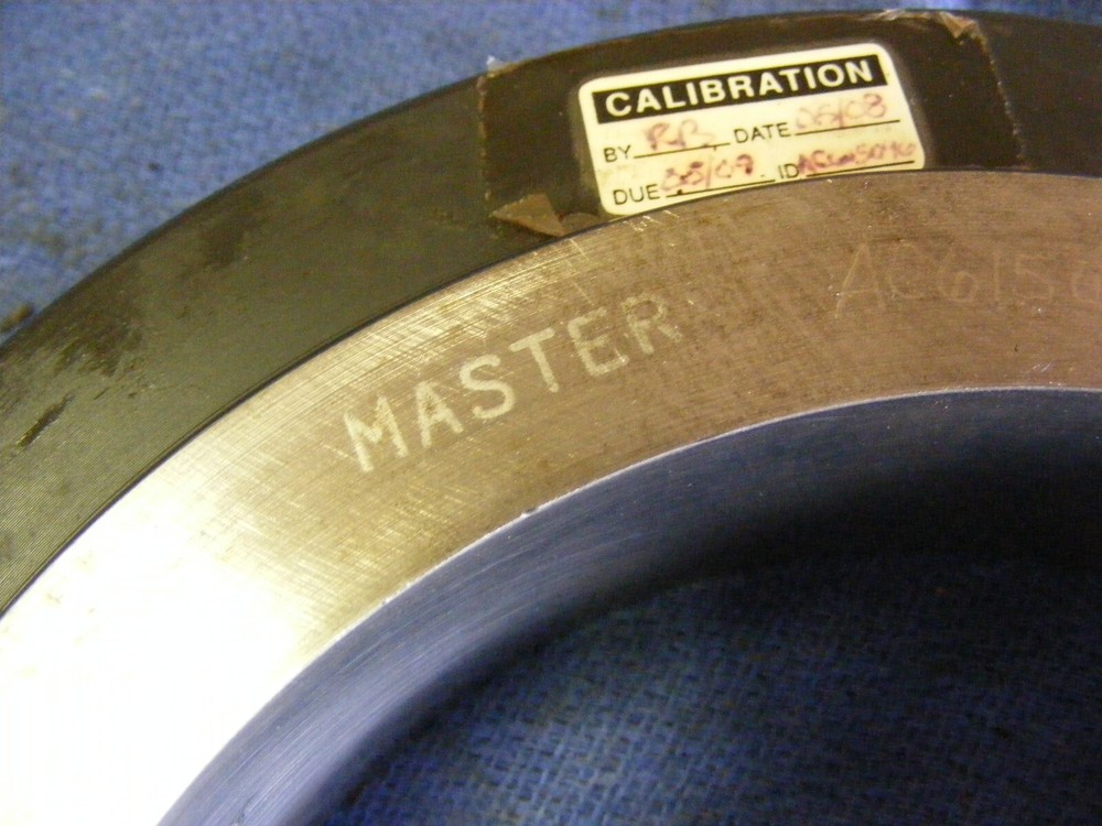 VTG Bore Ring Gage Master 5.2540 Master Class Z (v zz)