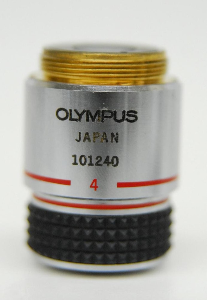 Olympus 1-LP124 SPLAN 4 PL 4x Phase Contrast Microscope Objective