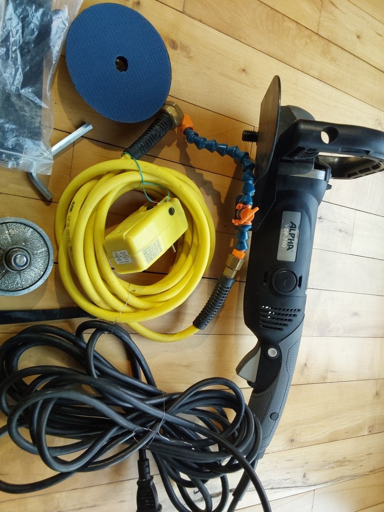 Alpha Tools VDP-700 coping profiler polisher pool