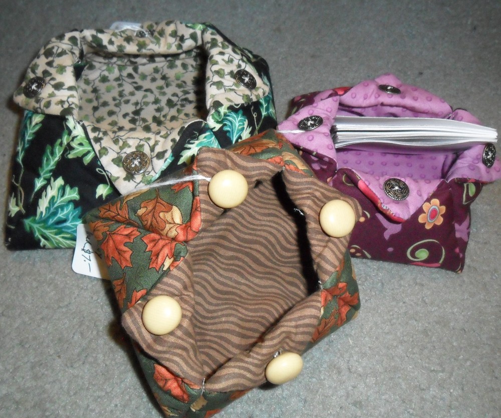 Handmade Fabric Storage Boxes 10/20